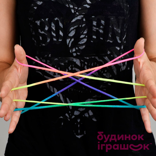Наукові ігри, фокуси та досліди - Ігровий набір Fun Promotion Райдужна мотузка-головоломка (FUN-ZRR-48CDU-UK )#4