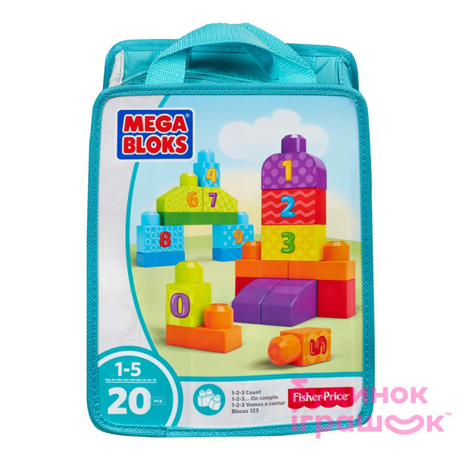 Блочные конструкторы - Конструктор Mega Bloks First Builders Строим и учимся (CNH08)#3