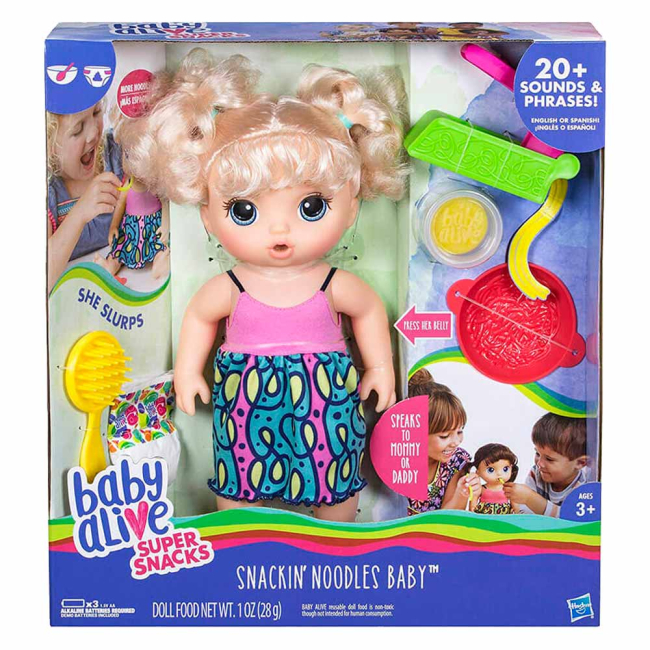 Пупсы - Пупс Baby Alive Кукла и лапша (C0963)#2