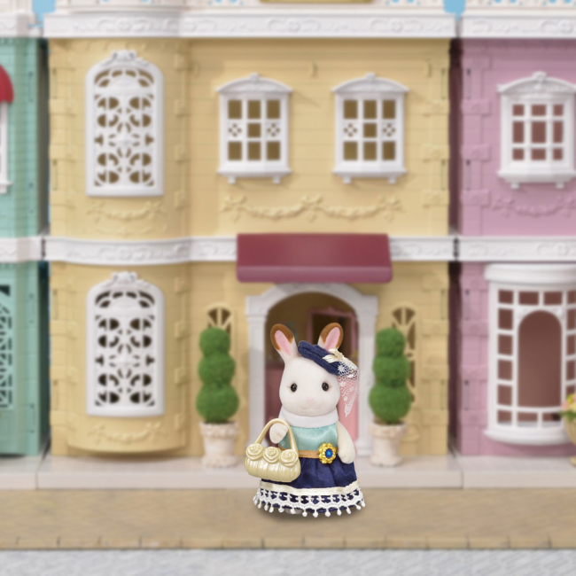 Фігурки тварин - Ігровий набір Sylvanian Families Шоколадний кролик-дівчинка (6002)#3