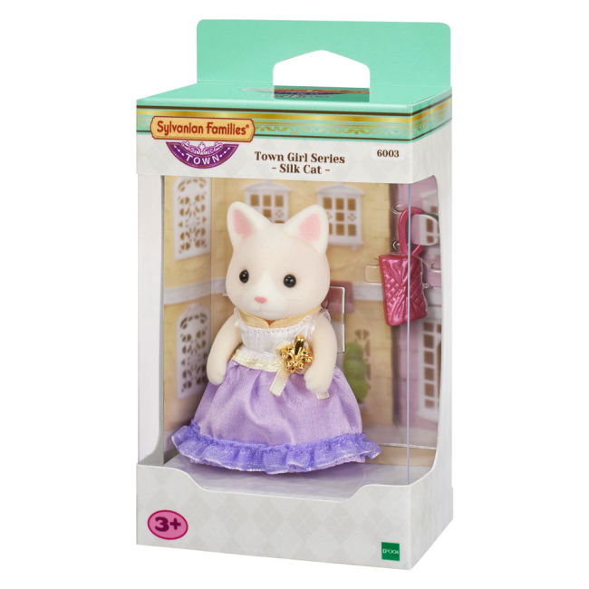 Фігурки тварин - Ігровий набір Sylvanian Families Шовкова кішка (6003)#2