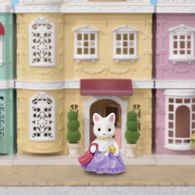 Фігурки тварин - Ігровий набір Sylvanian Families Шовкова кішка (6003)#3