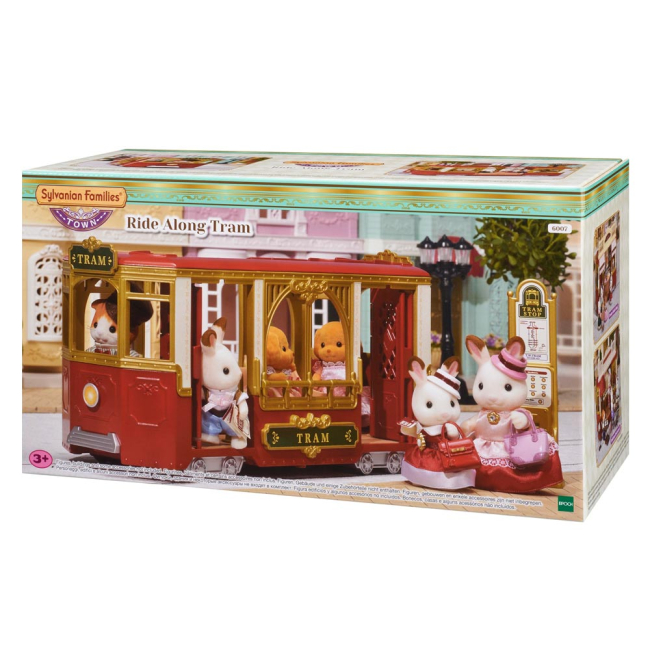 Аксесуари для фігурок - Ігровий набір Sylvanian Families Трамвай (6007)#2