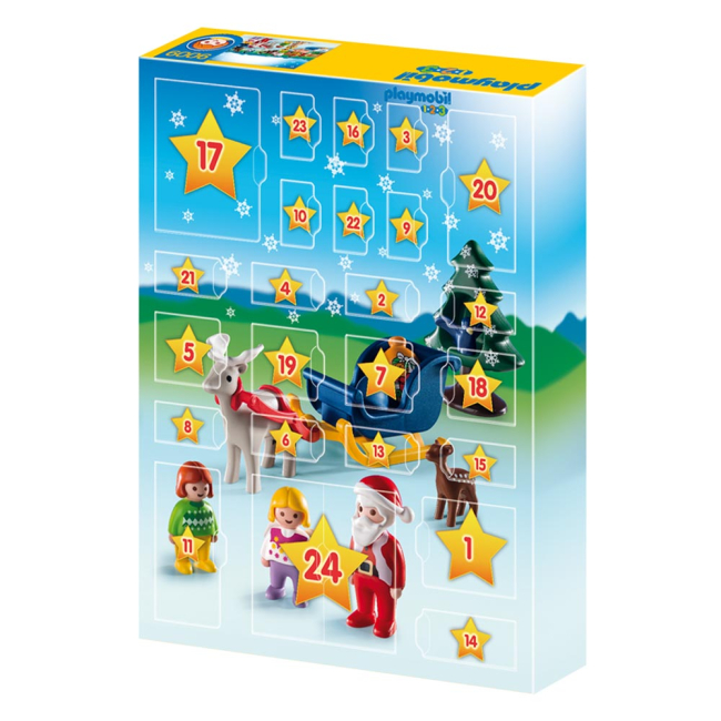 Конструктори з унікальними деталями - Конструктор Playmobil Адвент календар Різдво на фермі (9009)#3