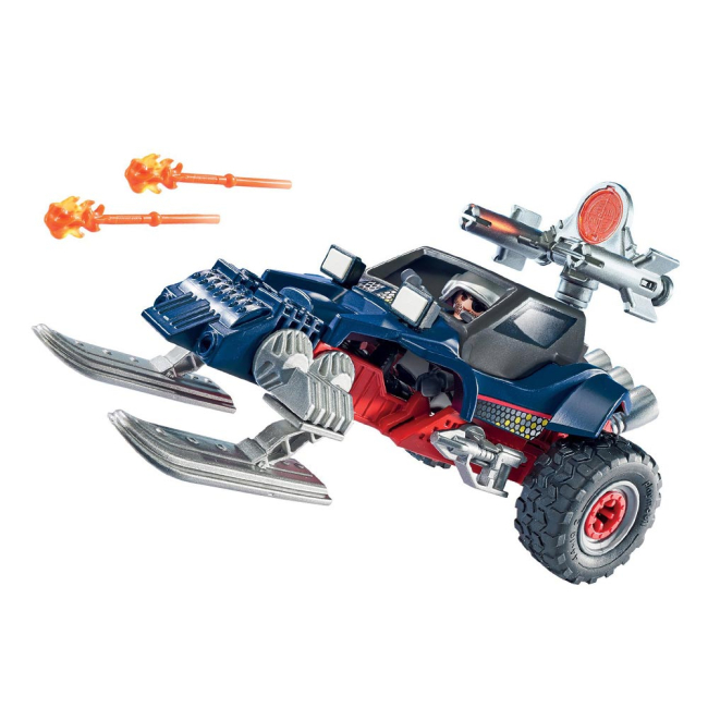 Конструкторы с уникальными деталями - Конструктор Playmobil Action Арктические пираты на аэросанях (9058)#2