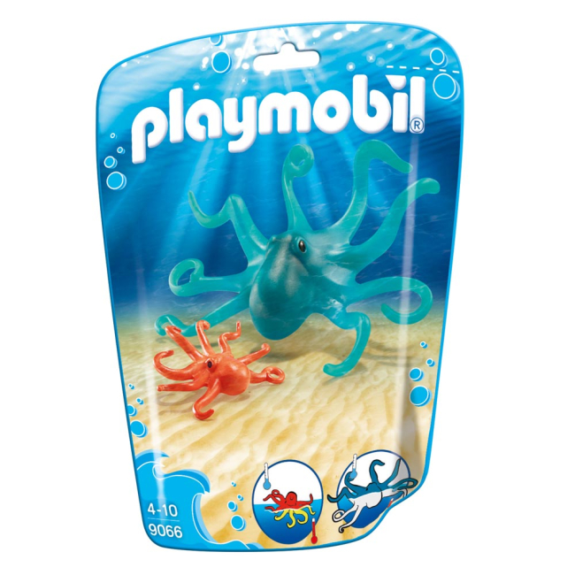 Конструкторы с уникальными деталями - Конструктор Playmobil Осьминог с детёнышем (9066)#2