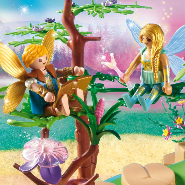 Конструктори з унікальними деталями - Конструктор Playmobil Феї в чарівному лісі (9132)#3