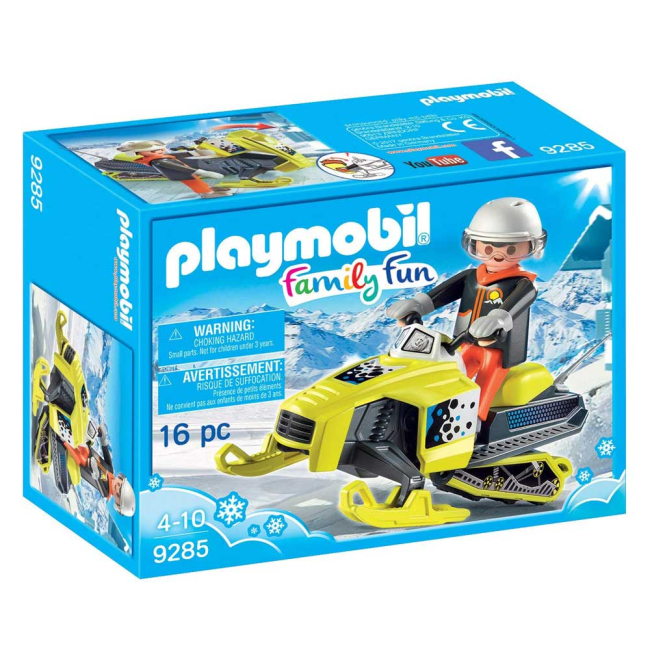 Конструктори з унікальними деталями - Конструктор Playmobil Family fun Снігохід (9285)#2