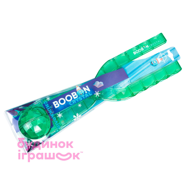 Спортивні активні ігри - Іграшка Сніжколіп Boobon Crystal зелений (CR-6)#2