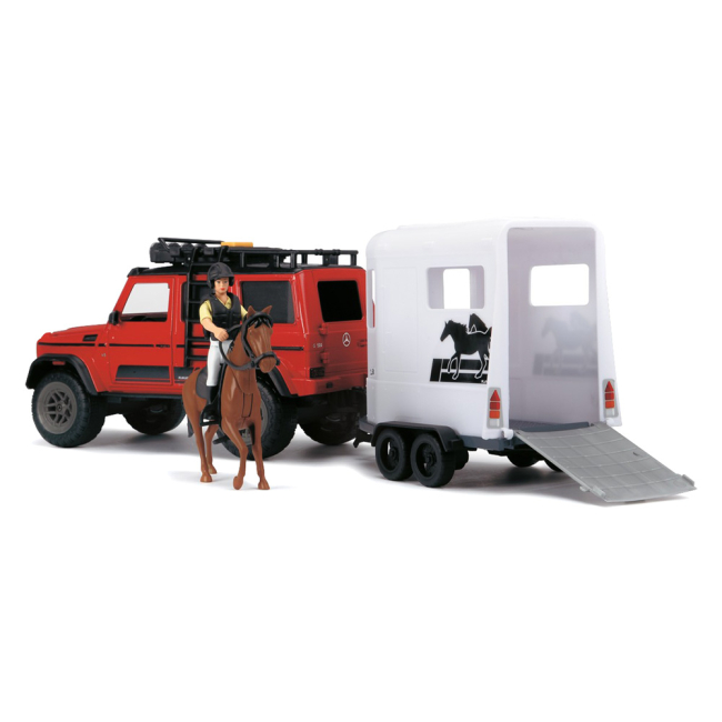 Автомодели - Игровой набор Dickie Toys Playlife Перевозка лошадей (3838002)#2