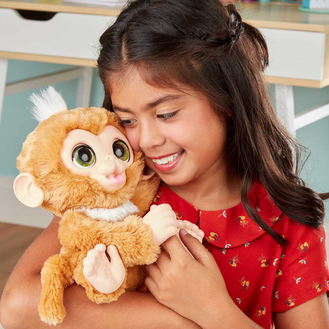 М'які тварини - Інтерактивна іграшка FurReal Friends Мавпочка Занді (E0367)#3