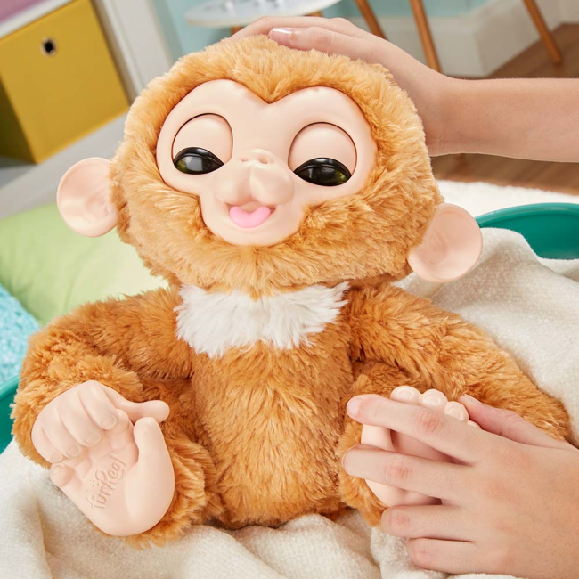 М'які тварини - Інтерактивна іграшка FurReal Friends Мавпочка Занді (E0367)#5