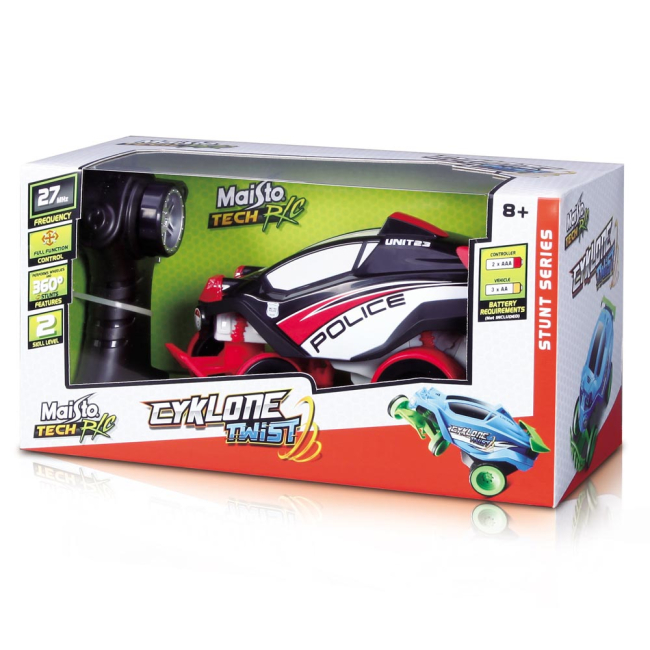 Радіокеровані моделі - Машинка Maisto Tech Cyclone twist на радіокеруванні біло-червона (82094.white.red)#2