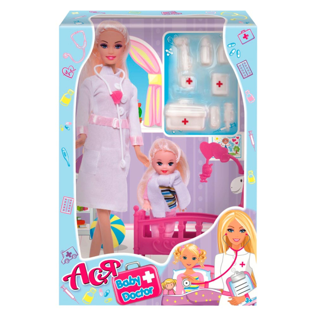 Ляльки - Лялька Ася Дитячий лікар з аксесуарами (35101)#3