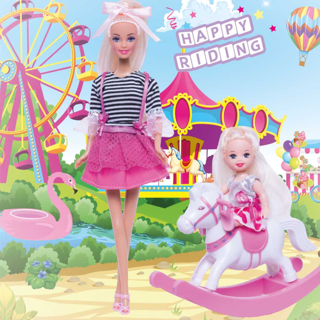 Ляльки - Лялька Ася Прогулянка верхи з аксесуарами (35104)#3