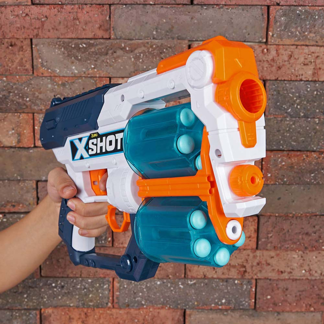 Помповое оружие - Скорострельный бластер X-Shot Excel Xcess TK-12 (36188Z)#4