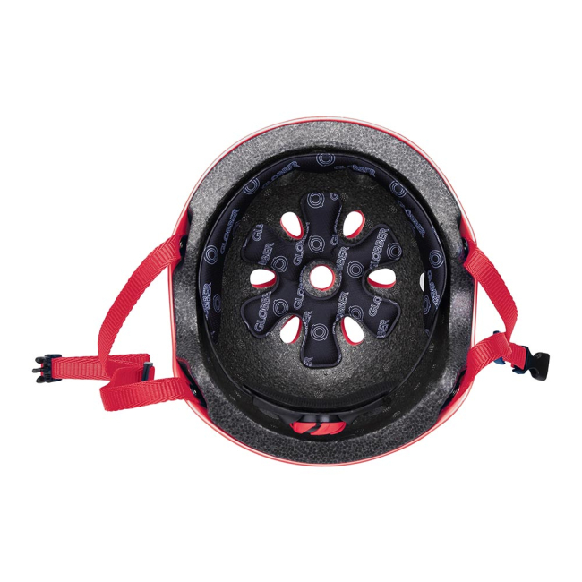 Защитное снаряжение - Шлем защитный Globber Гонки красный (500-002)#4