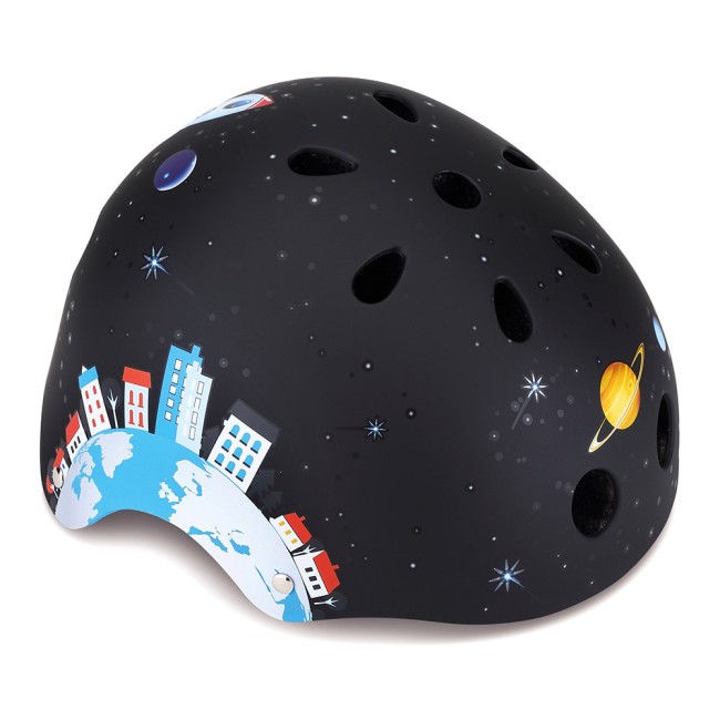 Захисне спорядження - Шолом захисний Globber Ракета чорний (500-006)#2