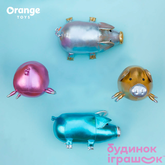 Мягкие животные - Мягкая игрушка Orange Поросёнок Гламурчик 34 см (8023/30)#6