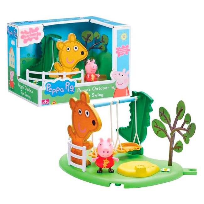 Фигурки персонажей - Игровой набор Peppa Pig Игровая площадка Пеппы (06149-1)#2