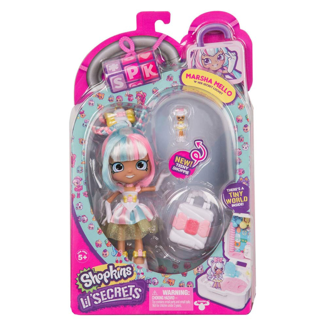 Куклы - Кукла Shopkins Shoppies Маленькие тайны Марша Меллоу (56941)#2