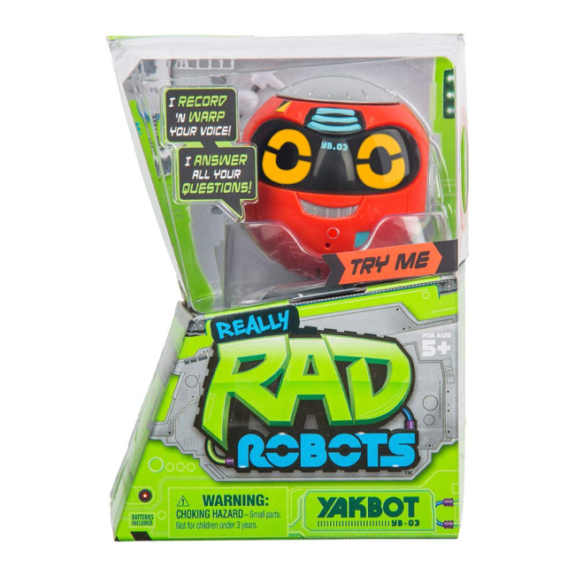 Роботи - Інтерактивна іграшка-робот Really RAD Robots Yakbot червоний (27803)#2