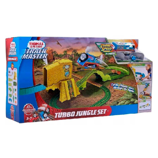 Железные дороги и поезда - Трек Thomas & Friends Турбо Приключения в джунглях (FJK50)#2
