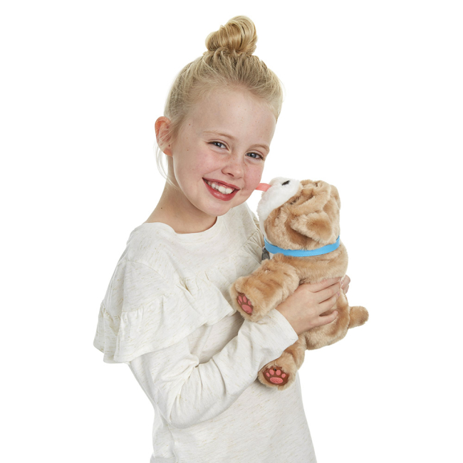 Мягкие животные - Интерактивная игрушка Little Live Pets Щенок Ролли Люблю целоваться (28669)#5