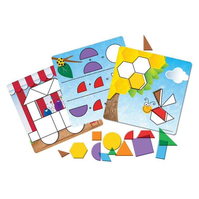 Головоломки - Головоломка Learning Resources Цветная геометрия (LER1762)#2