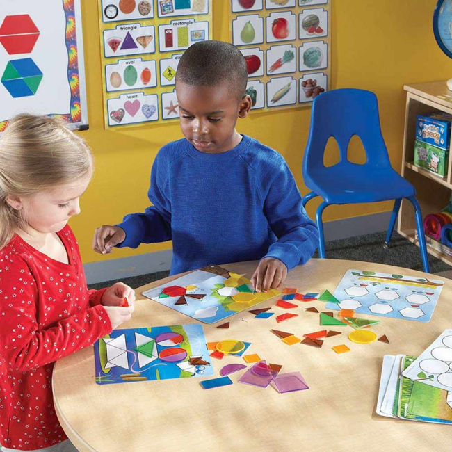 Головоломки - Головоломка Learning Resources Цветная геометрия (LER1762)#4