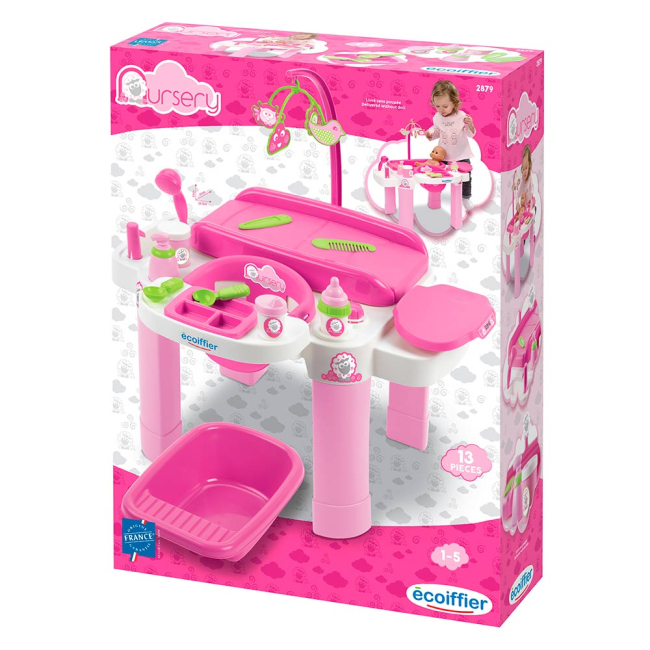 Мебель и домики - Игровой набор по уходу за куклой Ecoiffier (002879)#3
