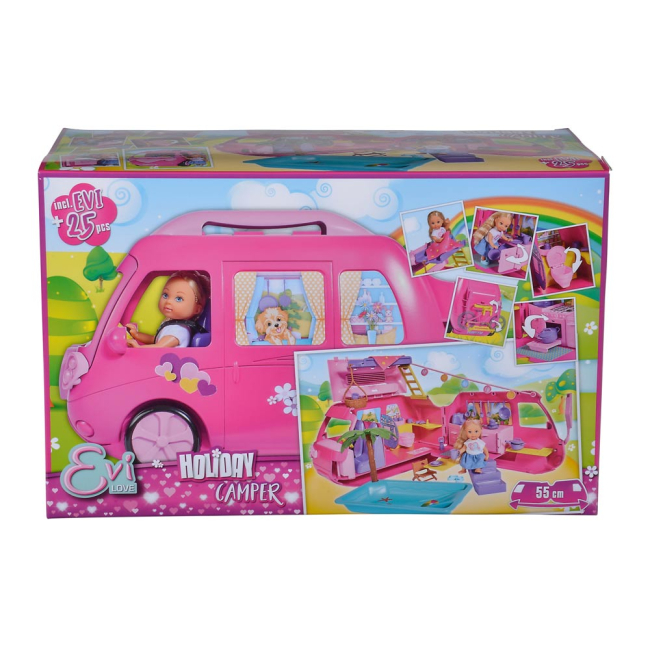 Ляльки - Ляльковий набір Steffi & Evi Love Еві Холідей Кемпер (5733275)#2