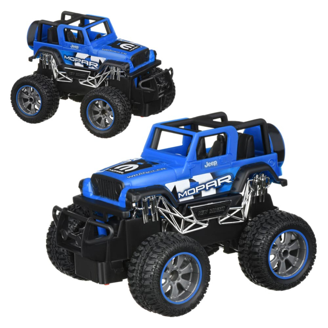 Радиоуправляемые модели - Машинка New Bright Off road truck 1:24 ассортимент (2424)#4