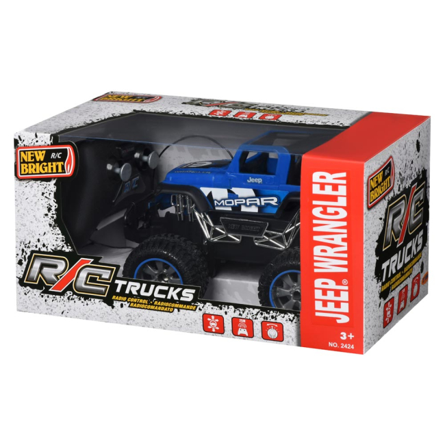 Радиоуправляемые модели - Машинка New Bright Off road truck 1:24 ассортимент (2424)#5