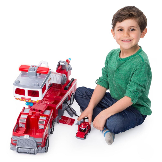 Фигурки персонажей - Игровой набор Paw Patrol Большая пожарная станция с Маршалом (SM16752)#5