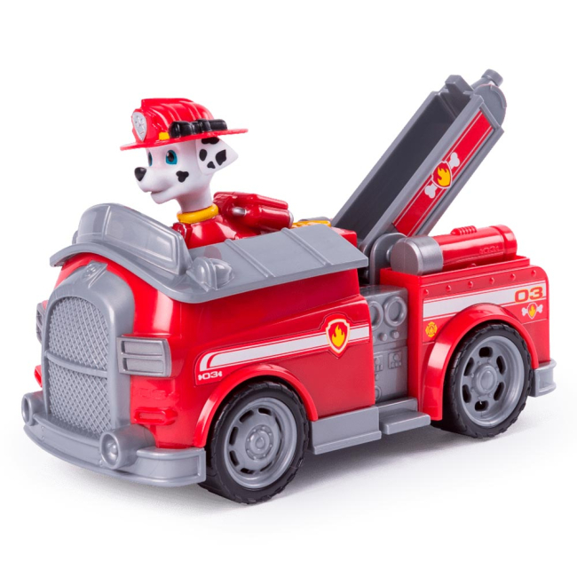 Фигурки персонажей - Набор Paw Patrol Спасательный автомобиль-трансформер с водителем Маршал (SM16601/0931)#2