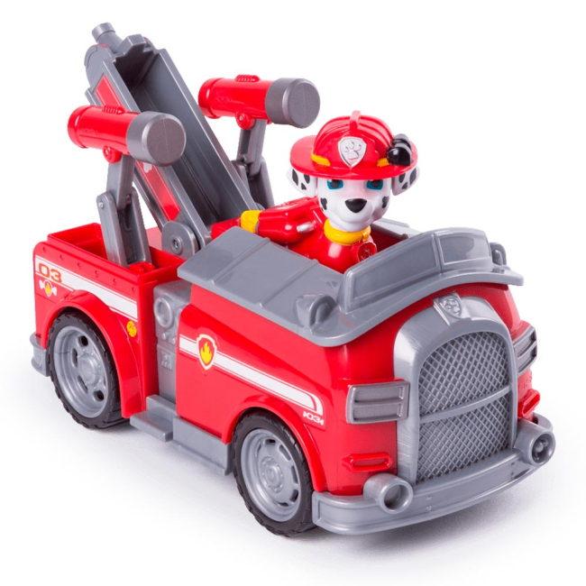 Фигурки персонажей - Набор Paw Patrol Спасательный автомобиль-трансформер с водителем Маршал (SM16601/0931)#3