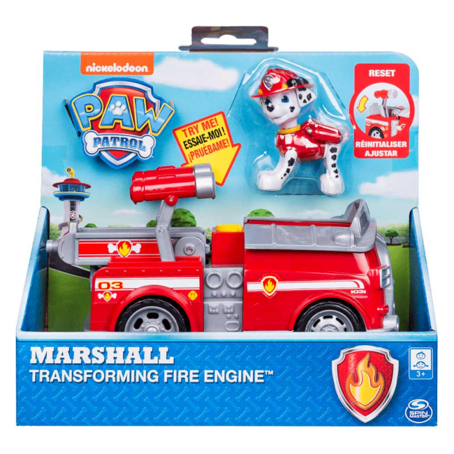 Фигурки персонажей - Набор Paw Patrol Спасательный автомобиль-трансформер с водителем Маршал (SM16601/0931)#4