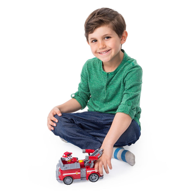 Фигурки персонажей - Набор Paw Patrol Спасательный автомобиль-трансформер с водителем Маршал (SM16601/0931)#5