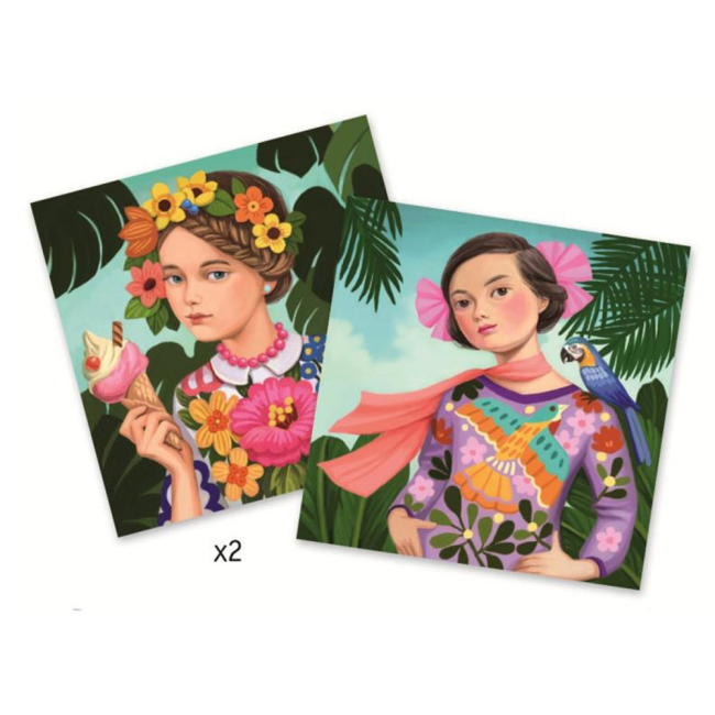 Набори для творчості - Набір для творчості Djeco Пустотлива та кокетлива (DJ09520)#2