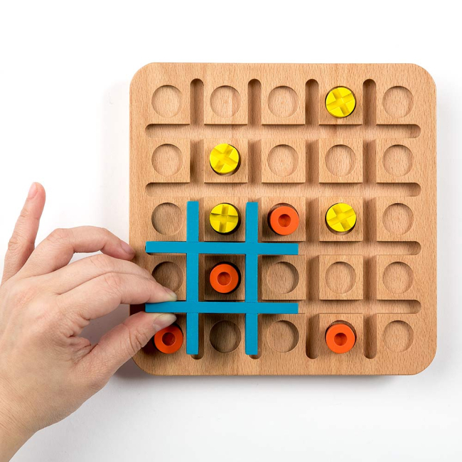 Головоломки - Настольная игра-головоломка Marbles Крестики-нолики: новая эра (SM47300)#3