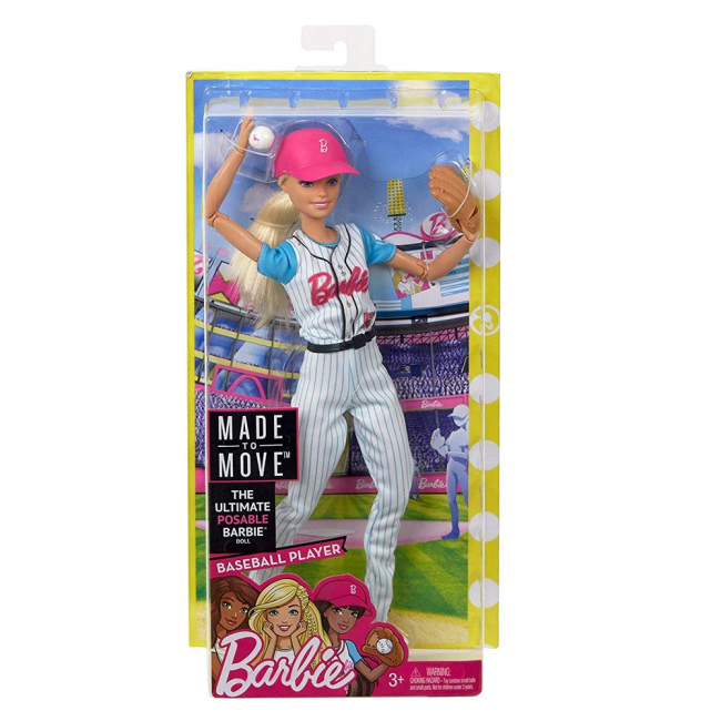Куклы - Кукла Barbie Я могу быть Спортсменка бейсболистка (DVF68/FRL98) (DVF68/FRL98 )#2
