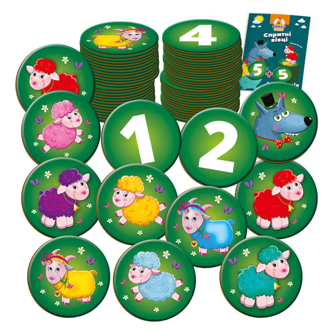Настольные игры - Игра Vladi Toys Crazy Koko Ловкие овцы укр (VT8033-03)#2