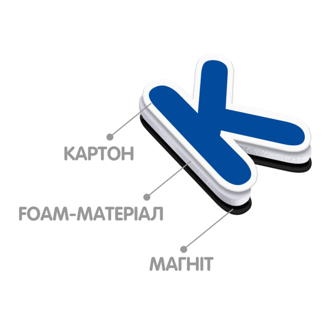 Настольные игры - Развивающая игра Vladi Toys Азбука на магнитах украинская (VT5411-03)#3