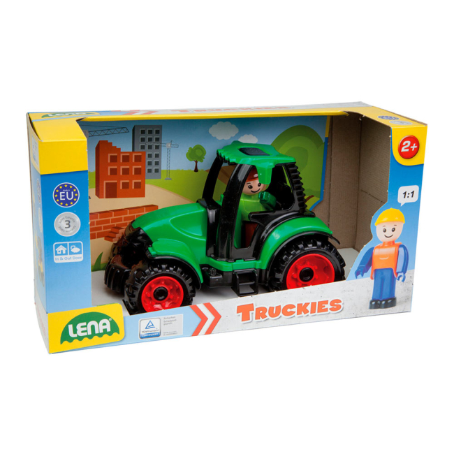 Машинки для малышей - Трактор игрушечный Lena Truckies (1624)#2