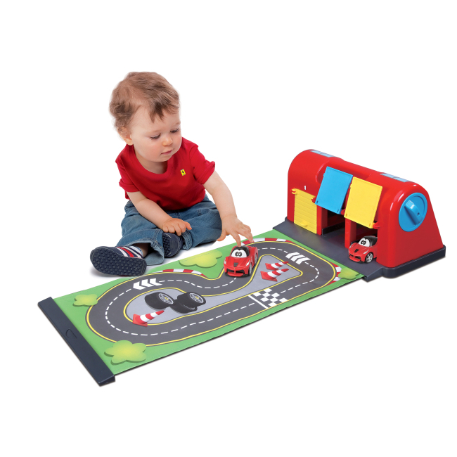 Паркінги і гаражі - Ігровий набір Bb Junior Ferrari Roll-away raceway (16-88806)#4