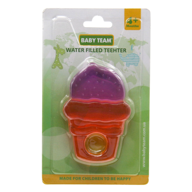 Брязкальця, прорізувачі - Прорізувач iз водою Baby Team асортимент (4006)#4