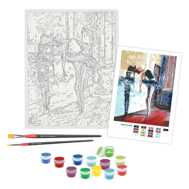 Товари для малювання - Набір для творчості Rosa Start Балерина (N0001395)#2