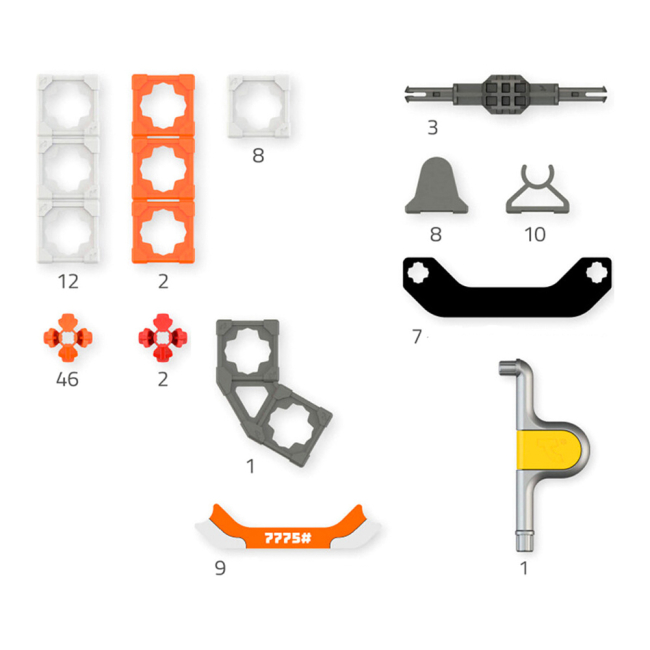 Конструкторы с уникальными деталями - Конструктор Twickto Characters 1 Роботы (6413971)#5