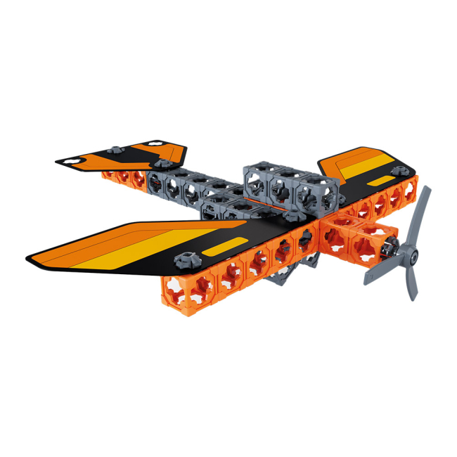 Конструктори з унікальними деталями - Конструктор Twickto Aviation 2 Аероплан-винищувач (6413965)#2